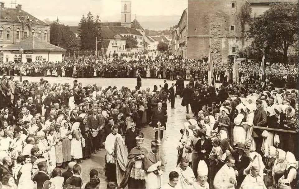 Kaptol, procesija kolovoz 1923. godine